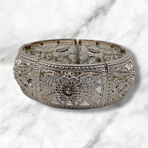 Art Deco Style Stretch Bracelet